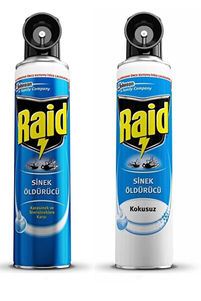 Raid Sinek Kovucu Sineksavar 2in1 300 ml + Sinek Kovucu Sprey Sineksavar Koku...