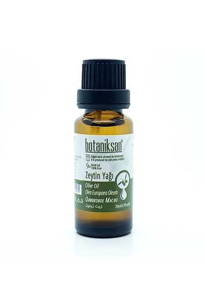 botaniksan 20ml Olive Oil - Cold Pressed, Pure, Natural, No Additives
