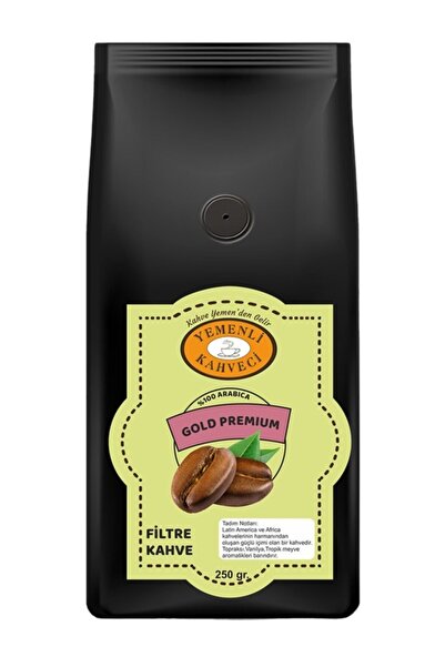 Gold Premium Arabica Harman Filtre Kahve 250 gr.