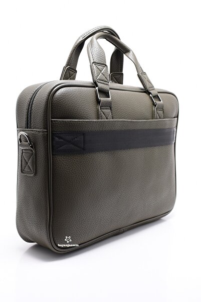 LOS ANGELES POLO CLUB Χακί Unisex Laptop & Χαρτοφύλακας