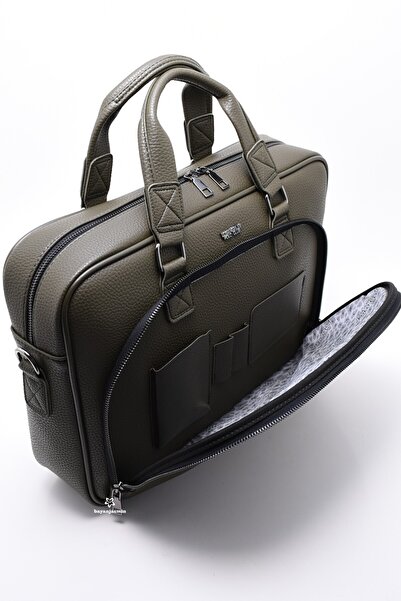 LOS ANGELES POLO CLUB Χακί Unisex Laptop & Χαρτοφύλακας