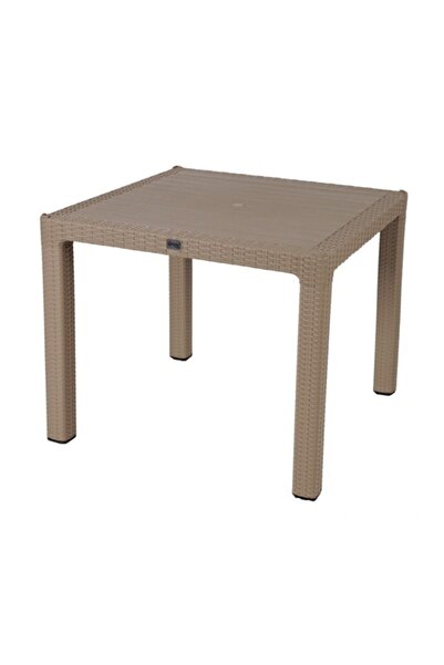 AIRCOMFORT Comfort Begonvil Rattan Masa (90 X 90 Ct066)