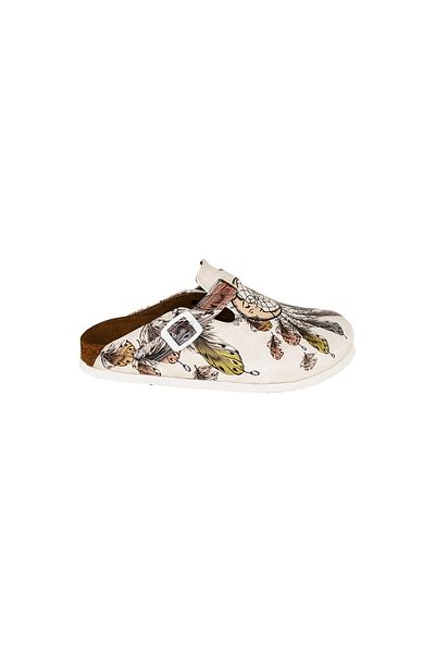 Streetfly Colorful Printed Follow Your Dreams Patterned Women's Slippers