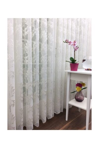 Esse Home Флокова мереживна тюлева штора, 300x260, щільна складка, 1/3