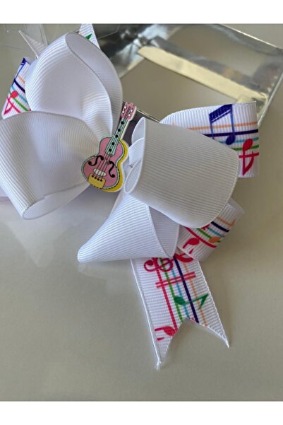 QUEEN AKSESUAR Musical Note Music Melody Pattern Guitar Ornate Colorful Clip Buckle Mother Girl's Buckle