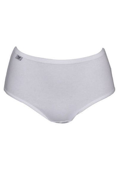 Tutku Pachet economic de 6 piese cu talie înaltă din Lycra alb pentru femei 0924