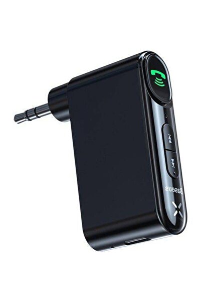 Baseus Wireless Bluetooth 5.0 3.5mm Jack Aux Araç Ses Aktarım Kiti Adeptör Wx...