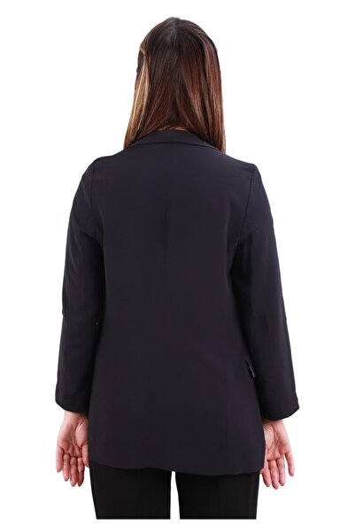 ALEXANDERGARDI Bunda s šátkovým límcem z krepové tkaniny Regular Fit