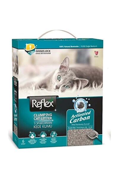 Reflex Aktif Karbonlu Formul Bentonit Kedi Kumu 6lt