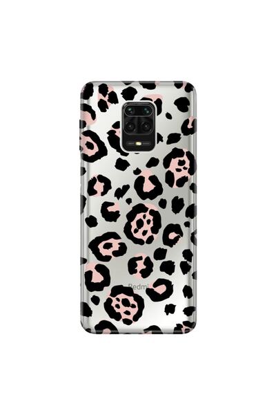 Cekuonline حافظة هاتف Xiaomi Redmi Note 9 Pro من السيليكون عالي الدقة - ليوبارد
