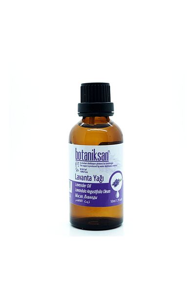 botaniksan 50ml Lavender Oil - Distillation, Pure, Natural, No Additives