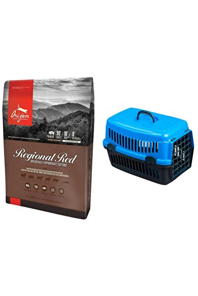 Orijen Regional Red Köpek Maması 2 kg + Mavi Taşıma Çantası 49 cm