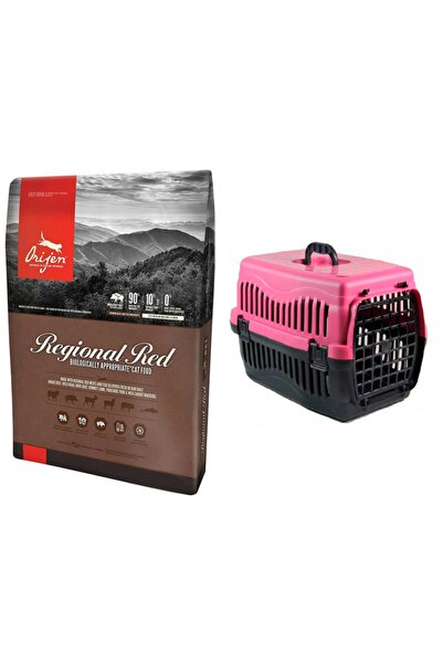 Orijen Regional Red Köpek Maması 2 kg + Pembe Taşıma Çantası 49 cm