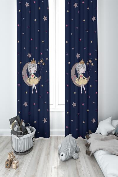 MEKTA HOME Camera Copiilor Camera bebelusului Printesa 2 Aripi Fundal Cortina...