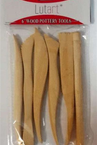 Lutart Set of 6 Wooden Bedspreads, 15 Cm, Double Ended