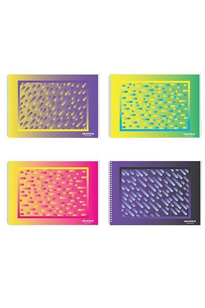 Mopak 4-Piece Picture Book - Pp Cover, 30 Sheets, 120 Gr, 25x35 Cm