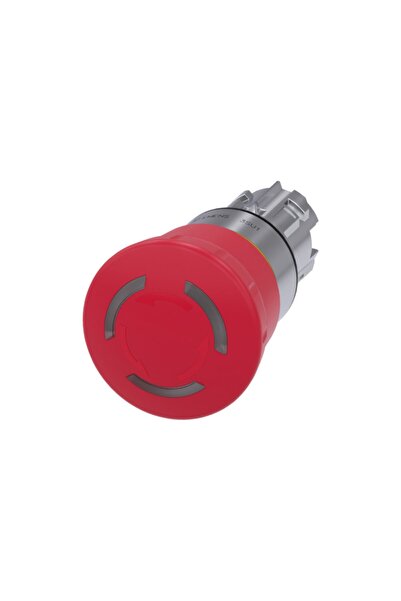 Siemens 3su1051-1hb20-0aa0, 40mm Işıklı Metal Acil Stop Mantar Buton Kafası, ...