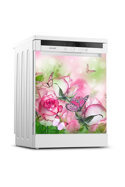 Tilki Dünyası Dishwasher Door Sticker 0122