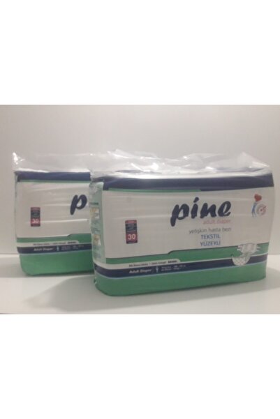 Pine Yetişkin (ADULT) Hasta Bezi Tekstil Yüzeyli 2x30 Large