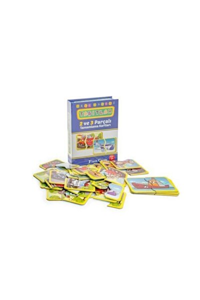 Diytoy Hafıza Kartları Taşıtlar Flash Cards