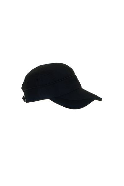 Fonem Zippered Cap Hat Fo 7009 Black