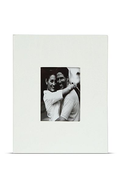 Birlik Fotoğrafçılık 10X15CM White Leather Photo Album - 46100