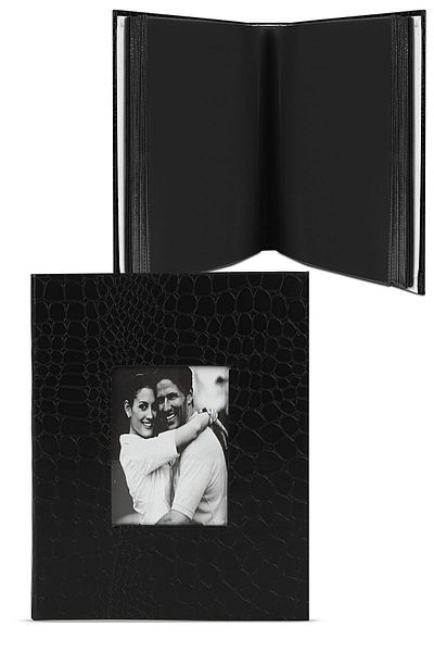 Birlik Fotoğrafçılık 10X15CM Black Leather Photo Album - 46100