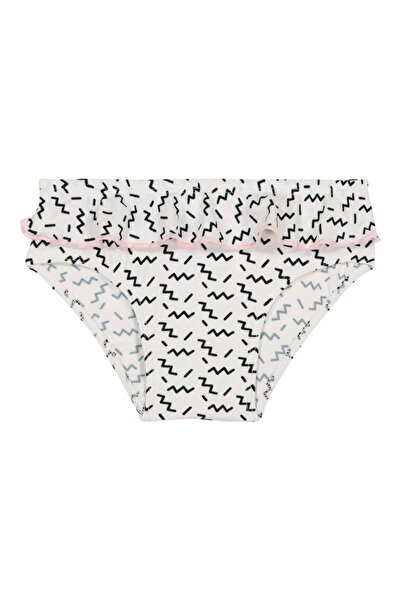 Girl Monument Uv Pink Striped Swimsuit 12 Months