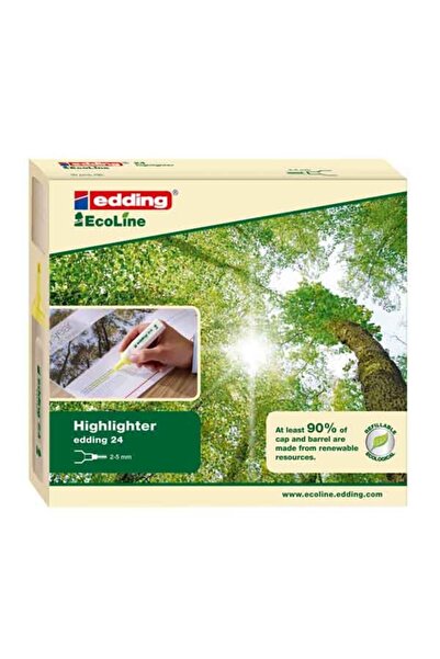 Edding Eddıng Fosforlu Kalem Çevre D. E-24 Karışık