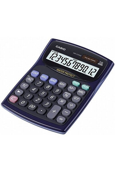 Casio Casıo Hesap Makinesi Masaüstü Wd-220ms 12 Hane