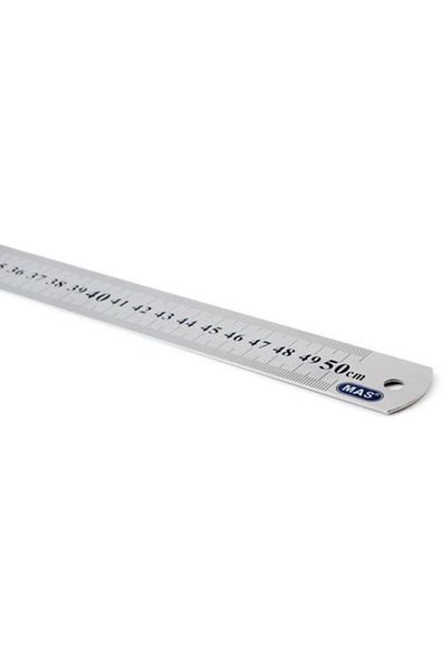 Mas 50 Cm Steel Ruler - 2350 Model