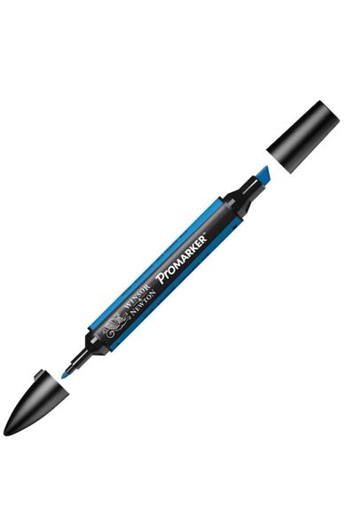 Winsor Newton Promarker Double Ended Alcohol Based Graphic Drawing Pen Azure 054 (B346)
