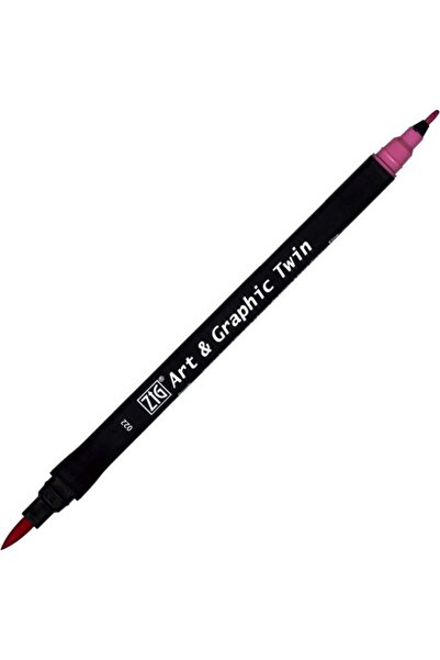 Zig Art & Graphic Twin Marker Çizim Kalemi 22 Dark Pink