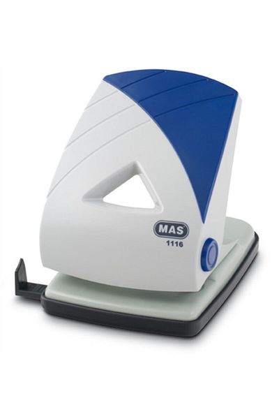 Mas Blue Paper Punch Plastic Double Color 40 Sheets - 1116