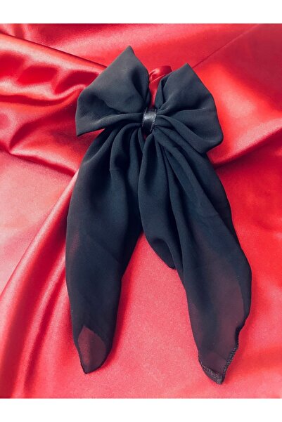 Yeşim Aksesuar Bow Ribbon Buckle, Chiffon Fabric Automatic Buckle