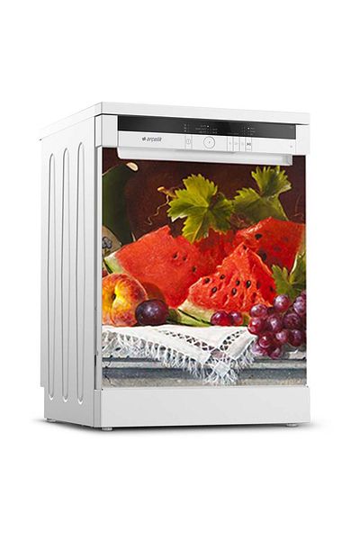 Tilki Dünyası Dishwasher Door Sticker 0159
