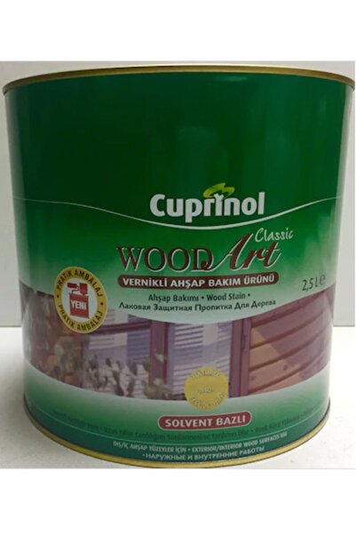 Cuprinol Marshall Cuprınol Classic Vernikli Ahşap Koruyucu 2.5 lt Açık Ceviz Rengi