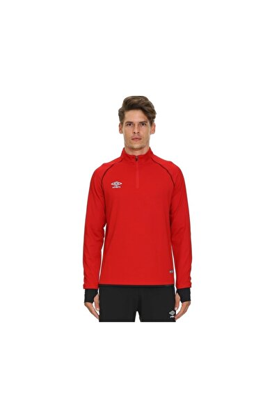 UMBRO Drill Top Esala Men's Red Sweatshirt (Tc-0028)