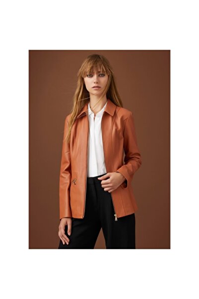 Desa Taba Jaxie Kadın Deri Ceket