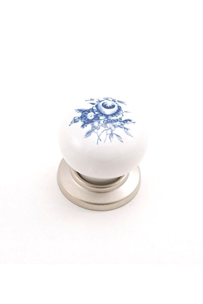 Kulpca Porselen Büyük Top Düğme Kulp