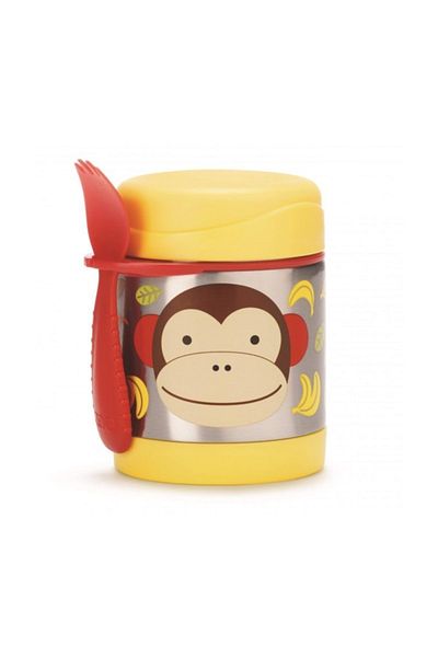 Skip Hop Zoo Stainless Steel Thermos Monkey