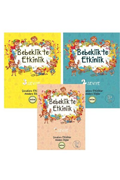 Bebeklik 'te Etkinlik 3 Yaş Seti (3 Ürün)