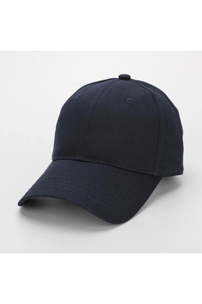 Köstebek Snapback Hip Hop Plain Black Baseball Cap
