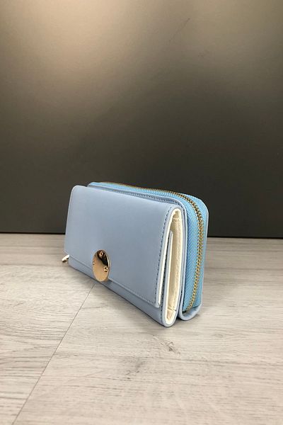 AGOÇANTA Blue Women's Large Wallet