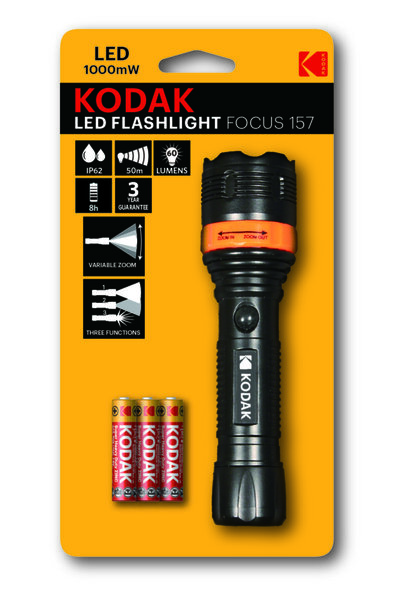 Kodak Focus 157 Led El Feneri - 3 Adet Pil Hediyeli