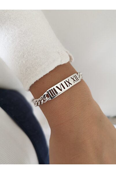 Kalbimdedi Takı Roma Rakamlı Nostalji Imitasyon Künye