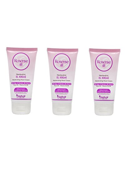 Rosense Moisturizing Hand Cream 75 ml X 3 Pieces Kzmprt1777Tk03