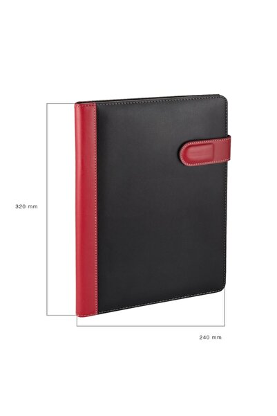 2K A4 Artificial Leather Phone Garni Model Secretary Block Tray with Calculator (100 Sheets)