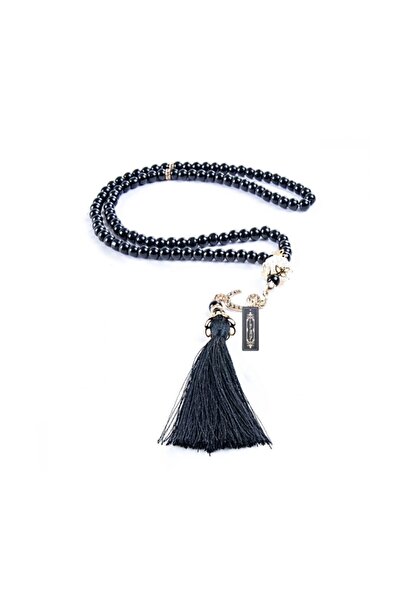 İkranur Pearl Rosary Black