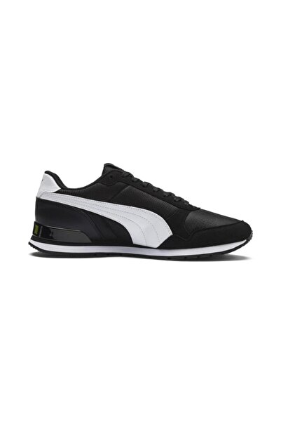 Puma St Runner V2 Mesh 366811-05 Erkek Siyah-beyaz Günlük Spor Ay